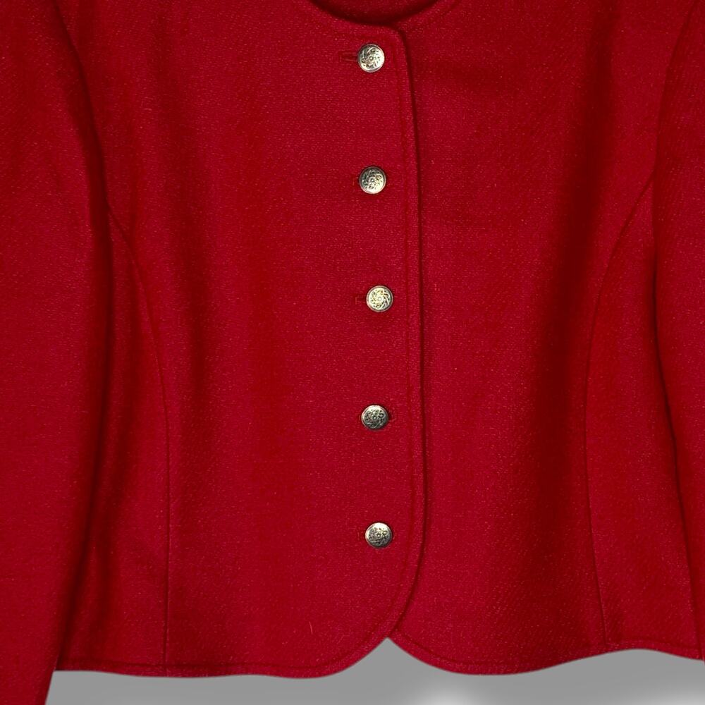 Vintage Pendleton Wool Jacket Blazer Button Front… - image 3